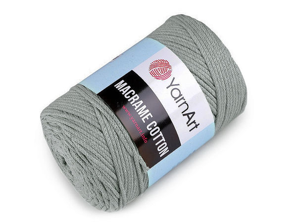 Fir din bumbac premium pentru macrame (250g) – Șnur rezistent pentru tricotat și croșetat decorațiuni interioare, coșuri, covoare și genți