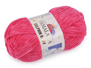 Fir plușat Dolphin Baby Premium pentru tricotat și croșetat (100g) - Fir de catifea ultra-moale