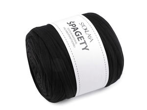 Fir Premium din Bumbac Reciclat tip Spaghetti (550g) - Fir Ecologic T-Shirt pentru Tricotat, Croșetat și Lucru Manual