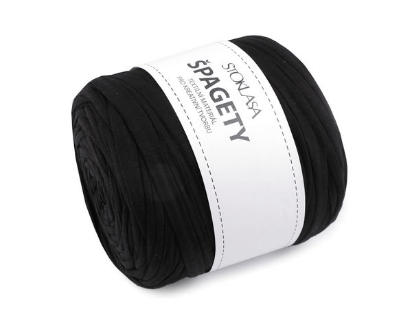 Fir Premium din Bumbac Reciclat tip Spaghetti (550g) - Fir Ecologic T-Shirt pentru Tricotat, Croșetat și Lucru Manual