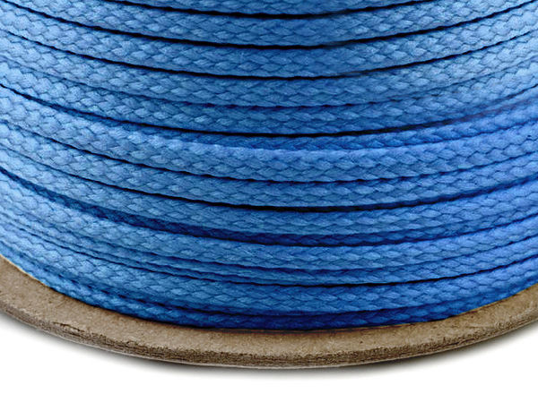 Șnur poliester premium 4 mm (PES) - Șnur de strângere ultra-rezistent pentru haine și decorațiuni interioare