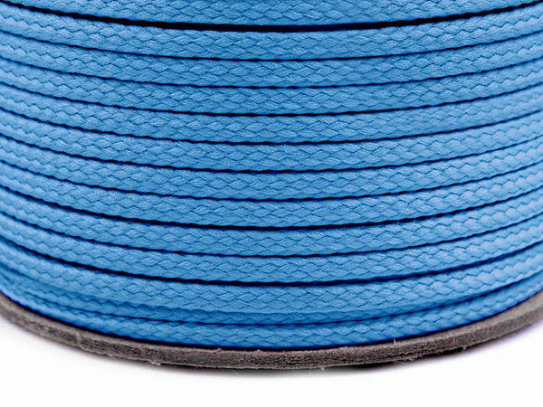 Șnur poliester premium 4 mm (PES) - Șnur de strângere ultra-rezistent pentru haine și decorațiuni interioare