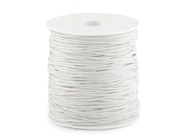 Șnur din bumbac cerat premium (1.8 mm) pentru confecționarea de bijuterii și proiecte creative