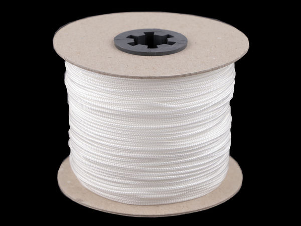 Șnur premium din poliester pentru draperii și jaluzele - Diametru 1,6 mm (Mosor 100m)
