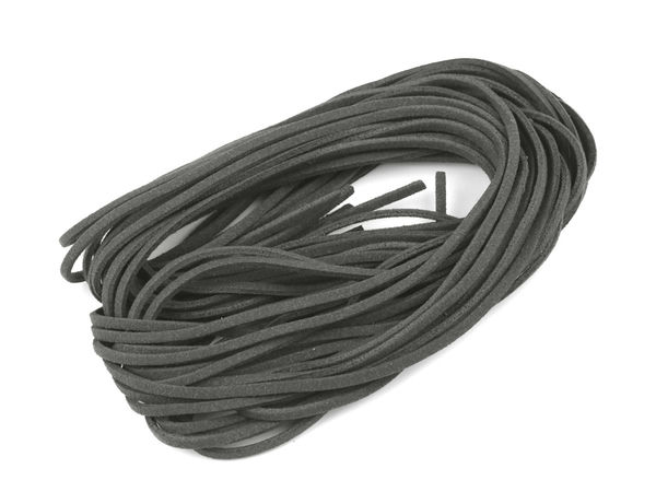 Șnur plat premium din piele ecologică, lățime 3 mm - Șnur din imitație de piele pentru bijuterii handmade, lucru manual și șireturi decorative