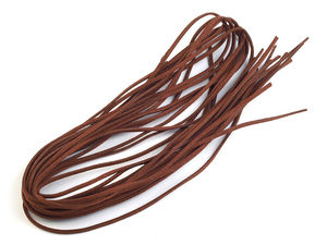 Șnur plat premium din piele ecologică, lățime 3 mm - Șnur din imitație de piele pentru bijuterii handmade, lucru manual și șireturi decorative