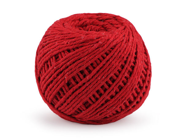 Șnur din bumbac premium de 2 mm pentru macrame și lucru manual - Fir multifilament pentru floristică, scrapbooking și decorațiuni creative DIY