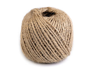 Sfoară de iută naturală premium 1 mm - Șnur ecologic pentru floristică, ambalare cadouri, coronițe și proiecte creative DIY