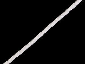 Șnur cu plumb premium pentru perdele (49g/m²) - Alb