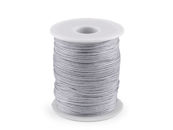 Șnur rotund premium pentru draperii și jaluzele - Fir pentru mărgele de Ø1,4 mm și ață rezistentă pentru lucru manual