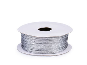 Șnur metalic împletit premium din lurex (1mm) - Fir cu sclipici pentru confecționarea de bijuterii, activități creative și decorațiuni festive