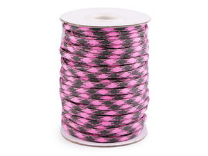 Paracord Premium 4 mm / Cordă de Parașută (Ø4 mm) - Cordelină Utilitară de Înaltă Rezistență cu 7 Fire Interioare pentru Camping, Drumeții, Bijuterii, Lucru Manual și Lese
