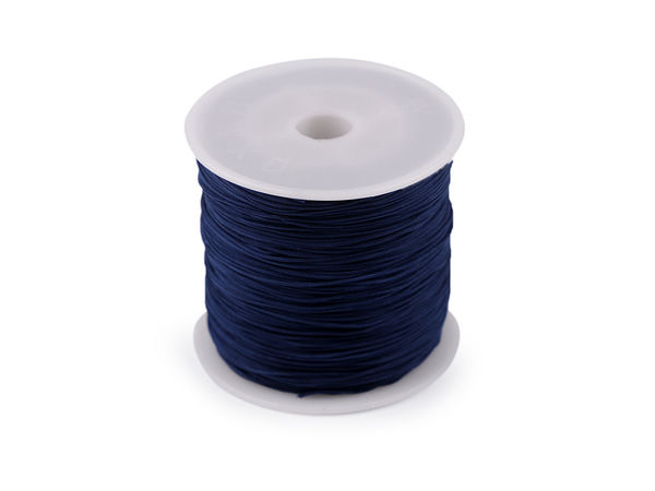Șnur rotund din poliester premium 0.8mm - Ață de înaltă rezistență pentru macrame și craft, ideală pentru confecționarea bijuteriilor, brățărilor Shamballa și proiecte creative DIY