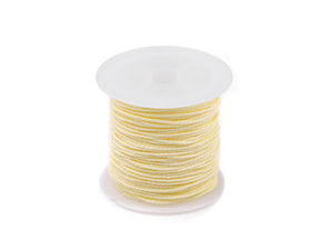 Șnur premium din poliester cerat răsucit, 1 mm, pentru bijuterii handmade, macrame și alte proiecte creative