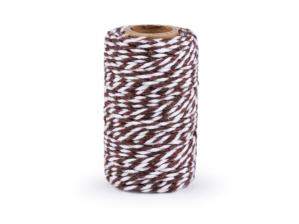 Șnur de bumbac premium Ø2 mm - Sfoară rezistentă din 10 fire pentru lucru manual și proiecte decorative