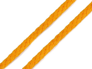Șnur din bumbac împletit Premium (5mm) – Șnur rotund ferm și flexibil pentru macrame, croșetat și șnururi de strângere