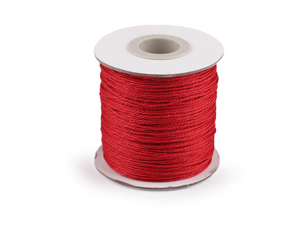 Șnur răsucit din nailon premium de 1mm pentru bijuterii, macrame și Shamballa