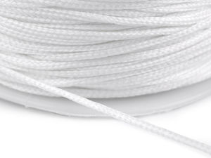 Șnur din poliester premium de 2 mm (PES) – Șnur utilitar durabil pentru articole vestimentare, bijuterii și lucru manual