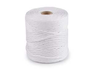 Șnur premium din poliester de 4 mm - Șnur rezistent din PES pentru croitorie, lucru manual și textile pentru casă