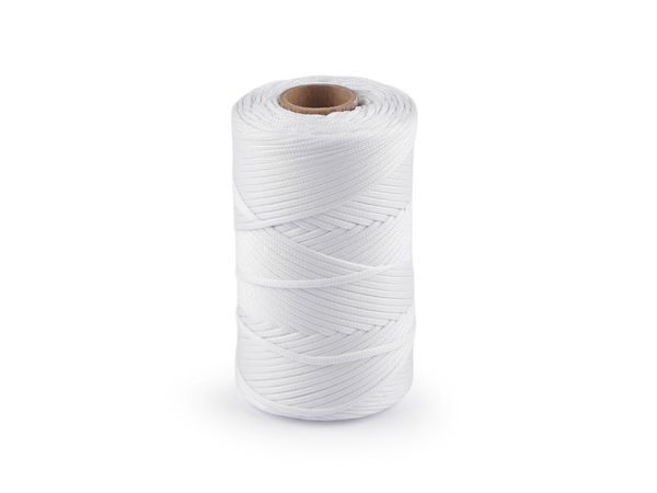 Șnur premium din poliester de 2 mm - Șnur de strângere de înaltă rezistență pentru îmbrăcăminte, artizanat, galanterie și decorațiuni interioare