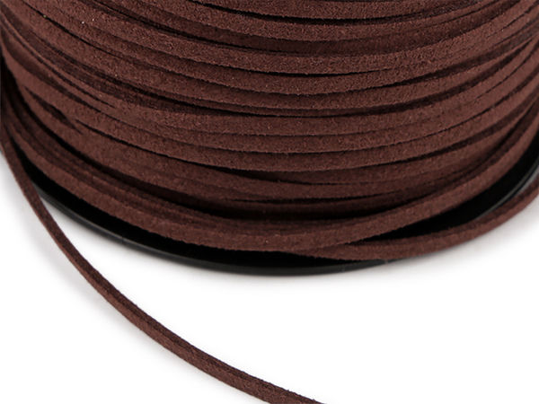 Șnur premium din piele ecologică de 3 mm - Șnur din imitație de piele pentru bijuterii handmade și proiecte creative