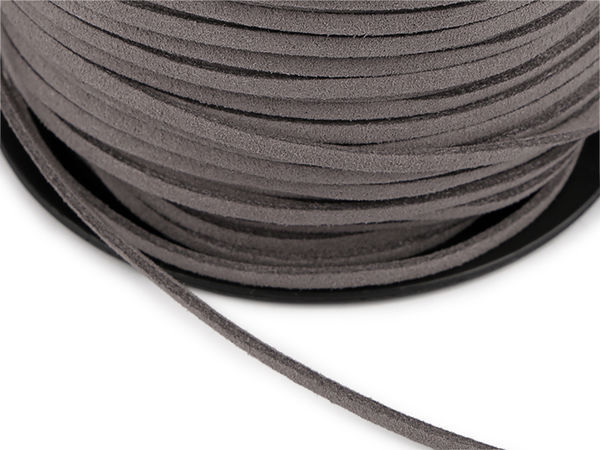 Șnur premium din piele ecologică de 3 mm - Șnur din imitație de piele pentru bijuterii handmade și proiecte creative