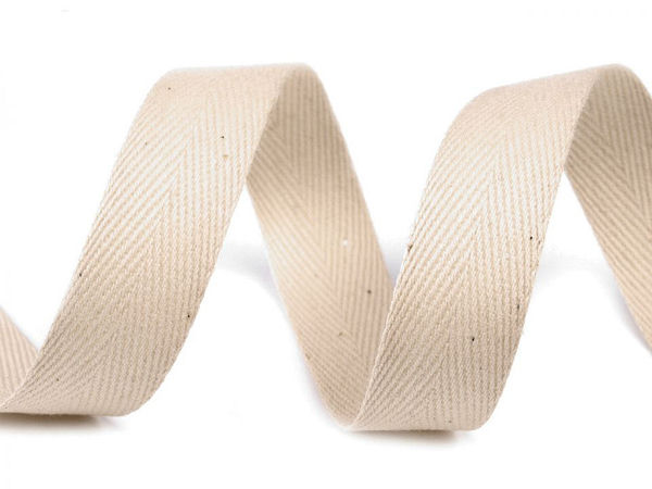 Bandă premium cu model în spic (lățime 14 mm) – Panglică țesută rezistentă pentru șnururi, articole de îmbrăcăminte și croitorie