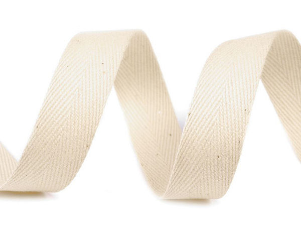 Bandă premium twill în spic (16mm) - Chingă țesută cu durabilitate ridicată pentru cordoane, articole de îmbrăcăminte și proiecte de croitorie