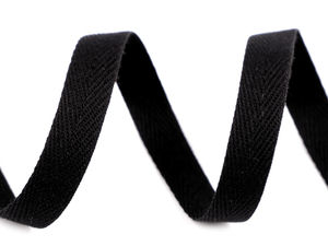 Bandă twill premium din bumbac (lățime 10 mm) - Panglică rezistentă pentru croitorie, șnururi și lucru manual