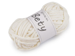 Fir premium de tricotat Bety Chenille - Fir plușat moale de 100g pentru croșetat și tricotat