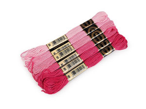 Set de ață mouline premium pentru brodat AIRO – 6 sculuri de ață de 8m pentru broderie, punct în cruce și proiecte creative