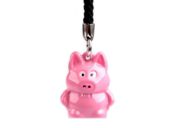 Breloc cu pandantiv clopoțel, modele simpatice cu animale și personaje - Accesoriu fermecător pentru geantă și telefon mobil