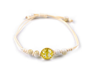 Set de brățări Shamballa lucrate manual, cu flori naturale uscate și mărgele din sticlă - Șnur macrame reglabil, pachet de 12 bucăți multicolor