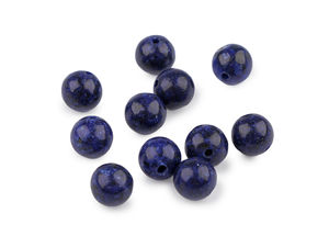 Mărgele din Piatră Semiprețioasă Lapis Lazuli Natural - Mărgele Rotunde din Minerale de 8mm pentru Crearea de Bijuterii și Brățări Handmade