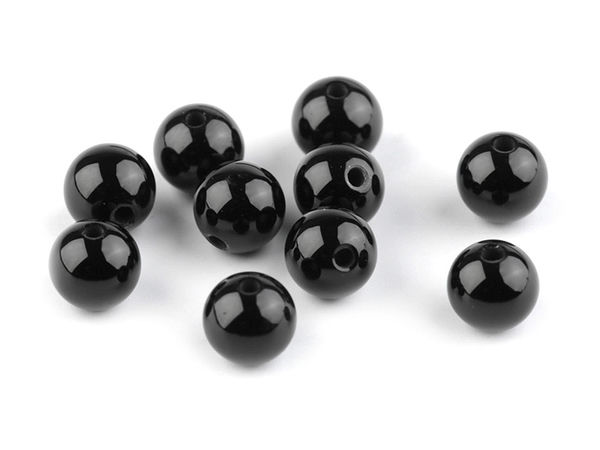 Mărgele premium din piatră naturală de onix - Mărgele minerale Ø6 mm pentru crearea de bijuterii și brățări Buddha