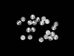 Mărgele premium din cristal mineral natural – Mărgele rotunde de 4 mm din pietre semiprețioase pentru crearea de bijuterii și tehnica wire wrapping