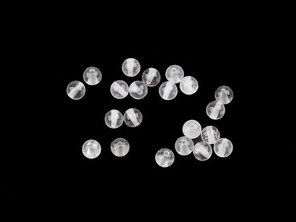 Mărgele premium din cristal mineral natural – Mărgele rotunde de 4 mm din pietre semiprețioase pentru crearea de bijuterii și tehnica wire wrapping