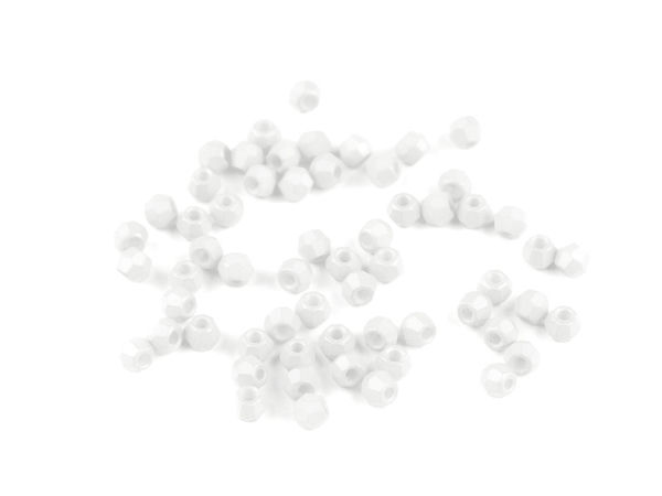 Mărgele Premium din Sticlă Fațetată și Șlefuită - Mărgele Distanțiere de 4 mm pentru Bijuterii și Lucru Manual