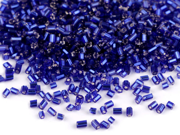 Mărgele de nisip premium din sticlă tăiată 12/0 (1,8 mm) cu orificiu de înșirare - Mărgele strălucitoare pentru galanterie și craft