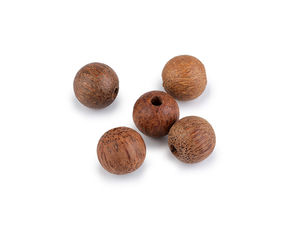 Mărgele premium din coajă de nucă de cocos naturală (20 mm) - Mărgele din lemn cu textură organică pentru confecționarea de bijuterii și proiecte de lucru manual