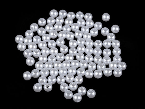 Mărgele sidefate premium - Perle decorative pentru galanterie, cusut și lucru manual