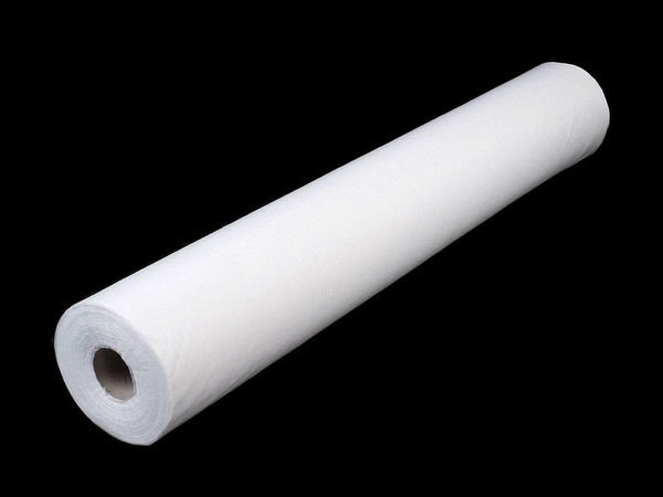 Inserție termocolantă premium ușoară Vilene - 29 g/m², lățime 90 cm - Inserție albă adezivă pe o singură față pentru îmbrăcăminte subțire și gulere