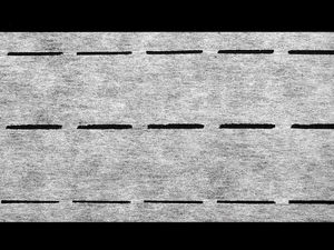 Întăritură termocolantă cu trei fante pentru betelii (10-35-35-10 mm) - Bandă termoadezivă de stabilizare pentru curele, manșete și proiecte de galanterie