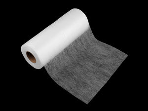 Bandă termocolantă premium cu două fețe tip plasă - Inserție termocolantă cu lățime de 30 cm pentru aplicații, patchwork și tivuri