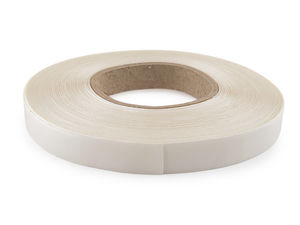 Bandă termoadezivă elastică premium cu două fețe pentru tiv - Bandă transparentă de 20 mm de lipit cu fierul de călcat pentru materiale elastice