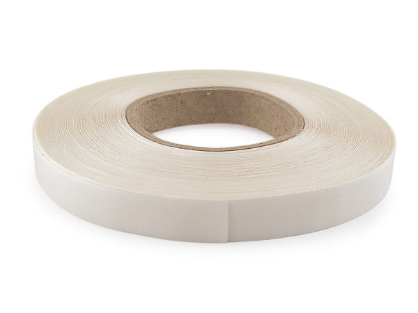 Bandă termoadezivă elastică premium cu două fețe pentru tiv - Bandă transparentă de 20 mm de lipit cu fierul de călcat pentru materiale elastice