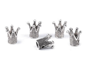 Coroană metalică miniaturală de cusut pentru confecționarea păpușilor și lucru manual - 10 x 10 mm