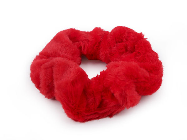 Scrunchie din pluș Minky ultra-moale - Elastic de păr pufos premium și accesoriu de modă