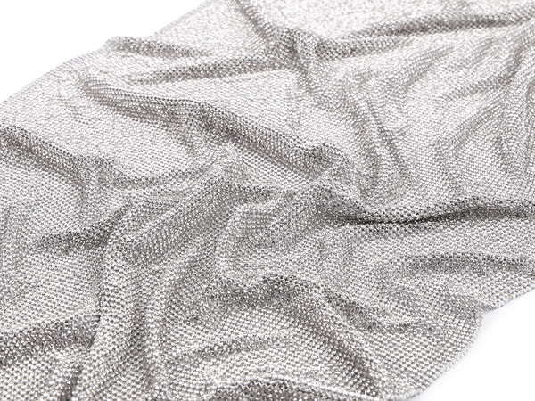 Foaie premium de material cu strasuri din sticlă cu strălucire de cristal (39x116 cm)