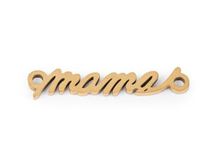 Pandantive conectori din oțel inoxidabil „Mama” pentru confecționarea bijuteriilor handmade